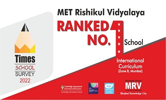  MRV Ranked No.1 School in Mumbai